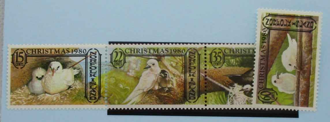 Norfolk Islands Stamps, 1980, SG254a, SG257, Mint image 0
