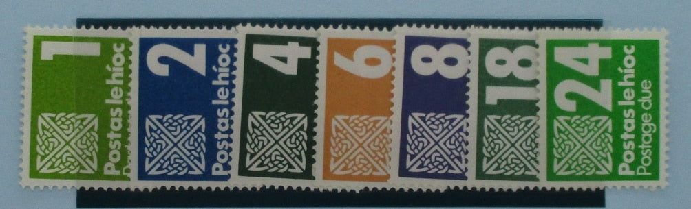 Ireland Stamps, 1980, SGD25-D30, D32, Mint image 0