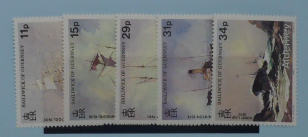 Alderney Stamps, 1987, SGA32-A36, Mint image 0