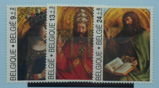Belgium Stamps, 1986, SG2868-2870, Mint image 0