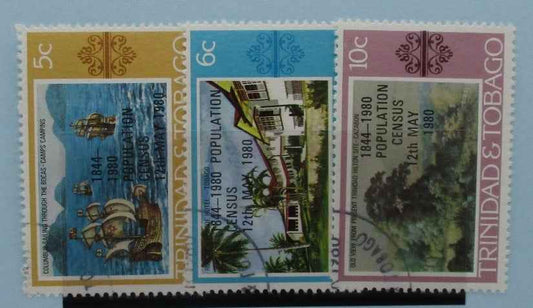 Trinidad and Tobago Stamps, 1980, SG560-562, Used image 0
