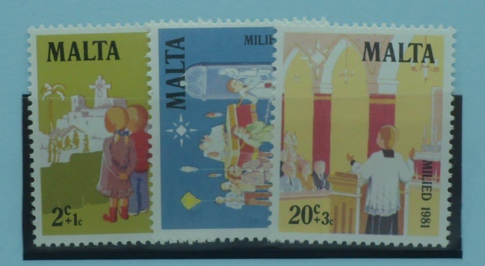 Malta Stamps, 1981, SG683-685, Mint image 0