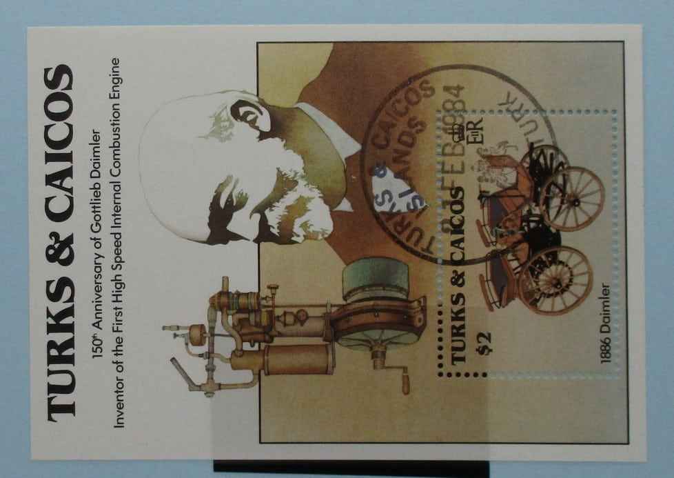 Turks and Caicos Islands Stamps, 1984, MS804, Used image 0