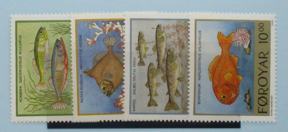 Faroe Islands Stamps, 1993, SG249-252, Mint image 0