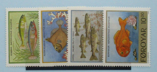 Faroe Islands Stamps, 1993, SG249-252, Mint image 0