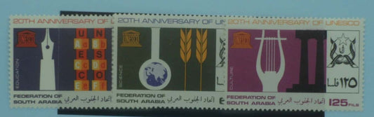 Southern Arabian Federation Stamps, 1966, SG27-29, Mint image 0