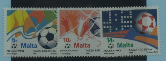 Malta Stamps, 1990, SG876-878, Mint image 0