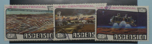Ascension Island Stamps, 1976, SG219-221, Used image 0