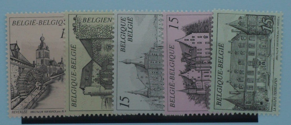 Belgium Stamps, 1993, SG3175-3179, Mint image 0