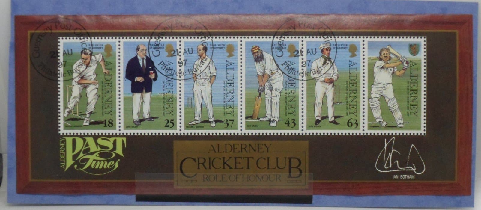 Alderney Stamps, 1997, MS A101, Used image 0