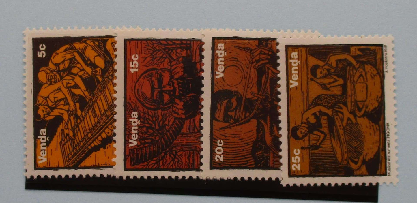 Venda Stamps, 1981, SG51-54, Mint image 0