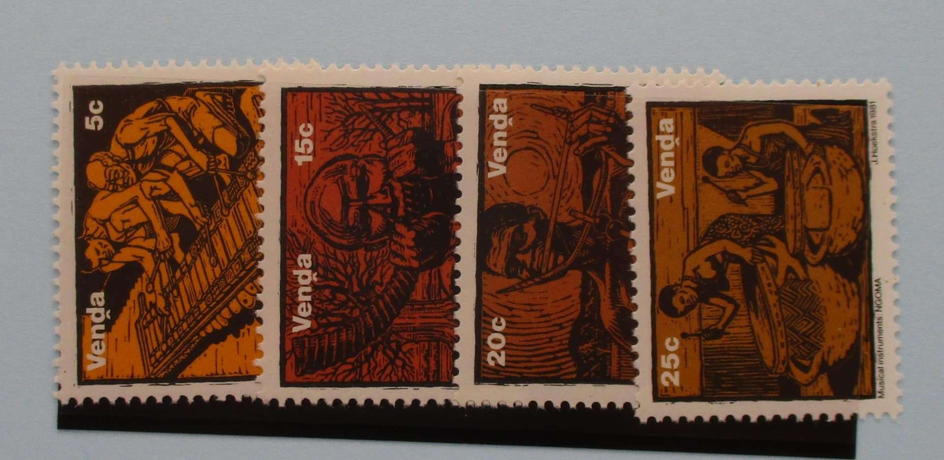 Venda Stamps, 1981, SG51-54, Mint image 0