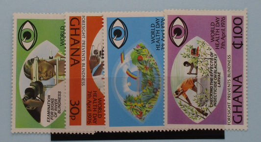 Ghana Stamps, 1976, SG782-785, Mint image 0