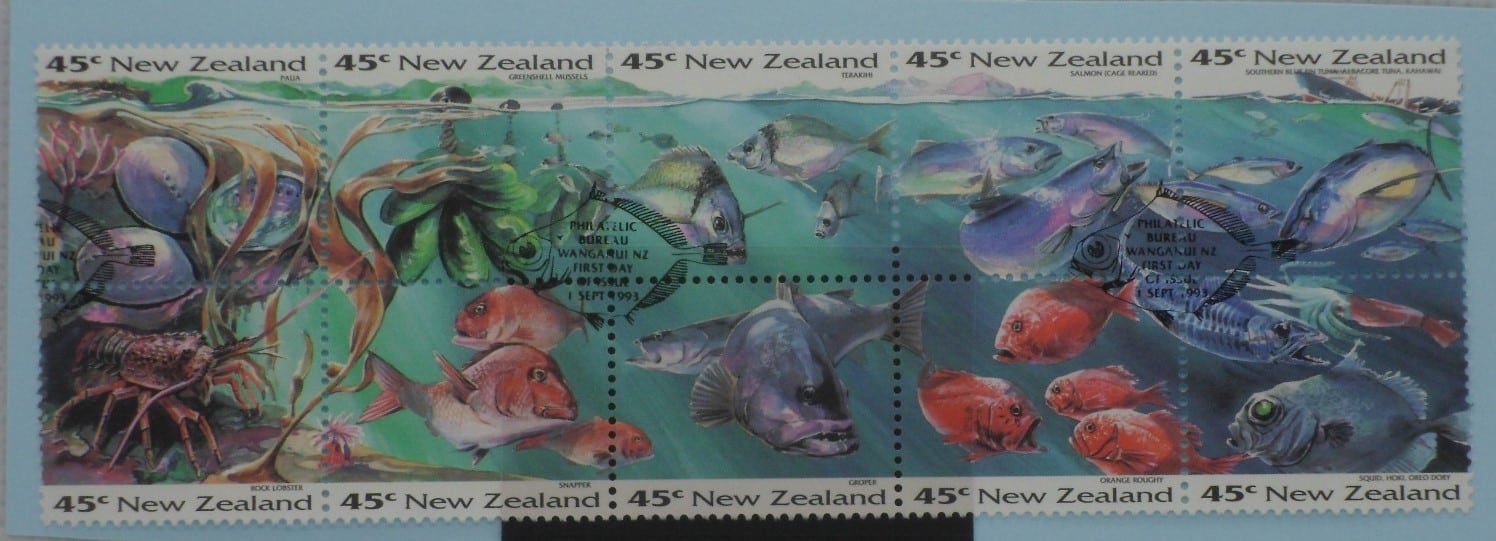 New Zealand Stamps, 1993, SG1752-1761, Used image 0