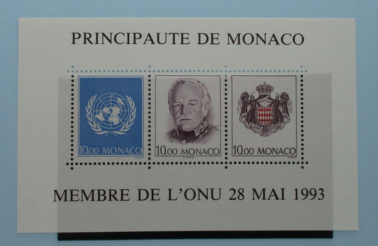 Monaco Stamps, 1993, MS2128, Mint image 0