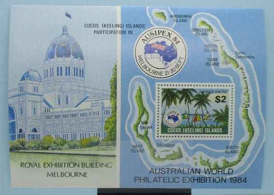 Cocos (Keeling) Islands Stamps, 1984, MS121, Mint image 0