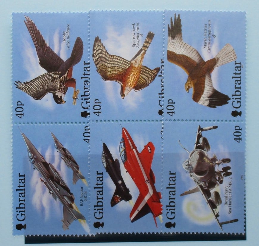 Gibraltar Stamps, 2001, SG982a, SG984a, SG986a, Mint image 0