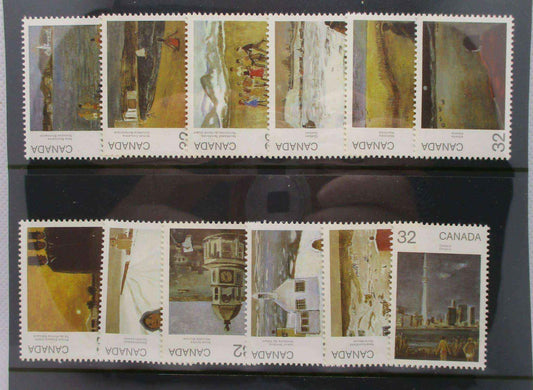 Canada Stamps, 1984, SG1123a-1123I, Mint - Manor Stamps