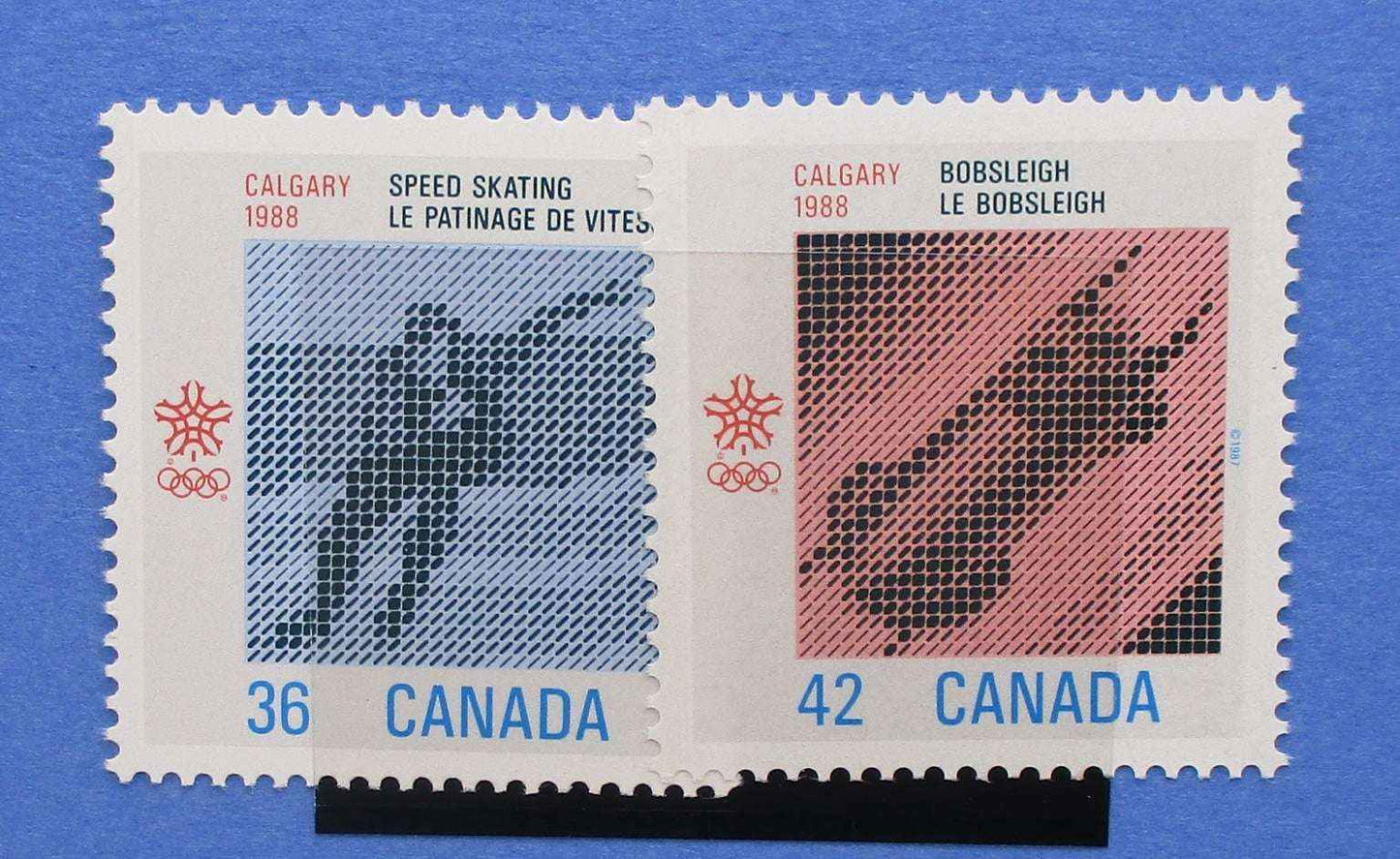 Canada Stamps, 1987, SG1236-1237, Mint - Manor Stamps