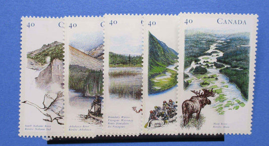 Canada Stamps, 1991, SG1432-1436, Mint - Manor Stamps