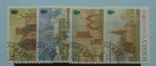Jersey Stamps, 1990, SG535-538, Used image 0