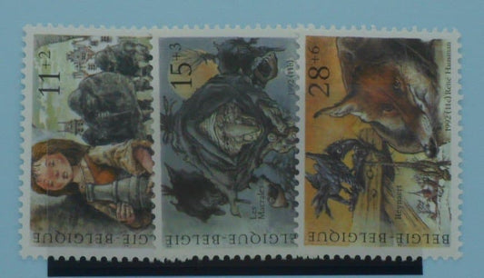 Belgium Stamps, 1992, SG3133-3135, Mint image 0