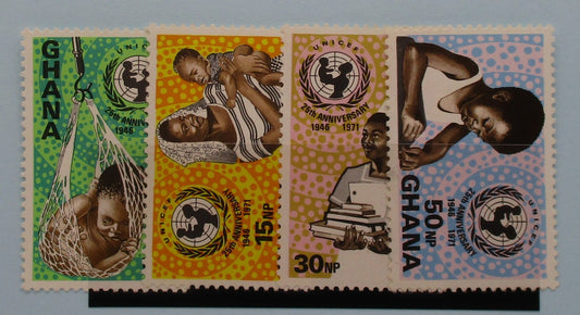 Ghana Stamps, 1971, SG620-623, Mint image 0