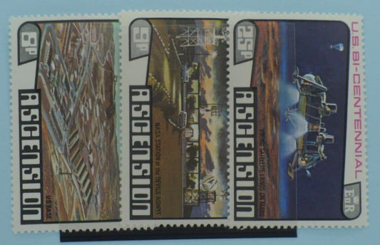 Ascension Island Stamps, 1976, SG219-221, Mint image 0