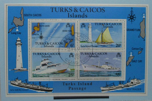 Turks and Caicos Islands Stamps, 1978, MS493A, Used image 0