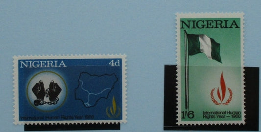 Nigeria Stamps, 1968, SG209-210, Mint image 0