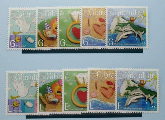 Gibraltar Stamps, 2007, SG1226-1235, Mint image 0