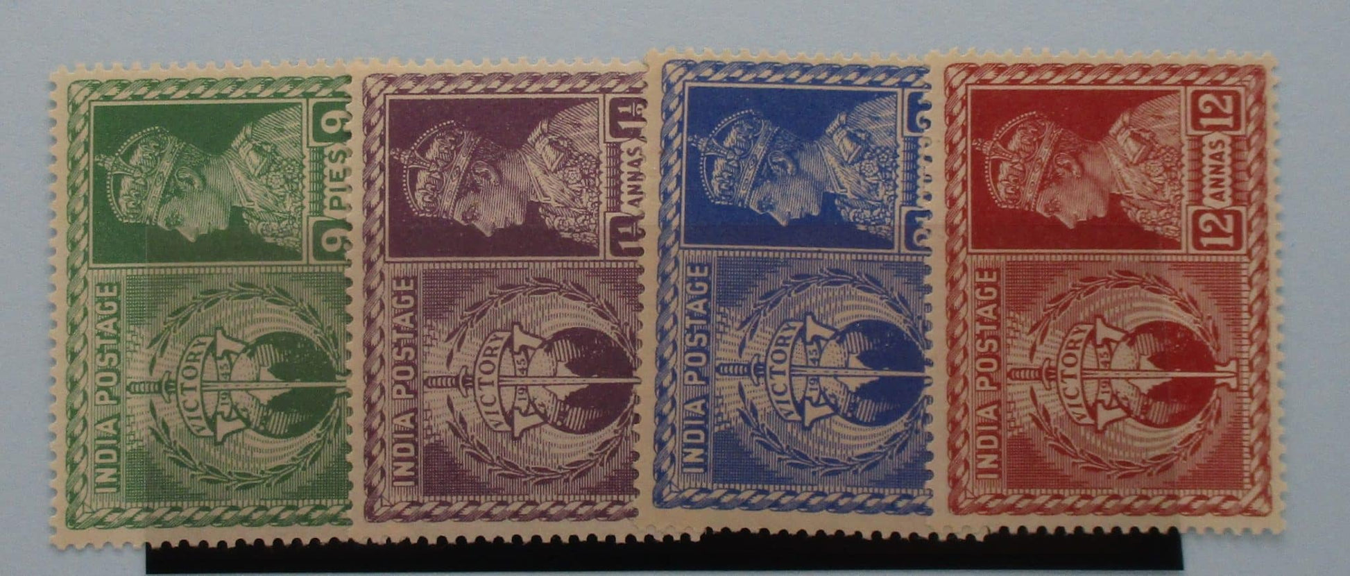 India Stamps, 1946, SG278-281, Mint image 0