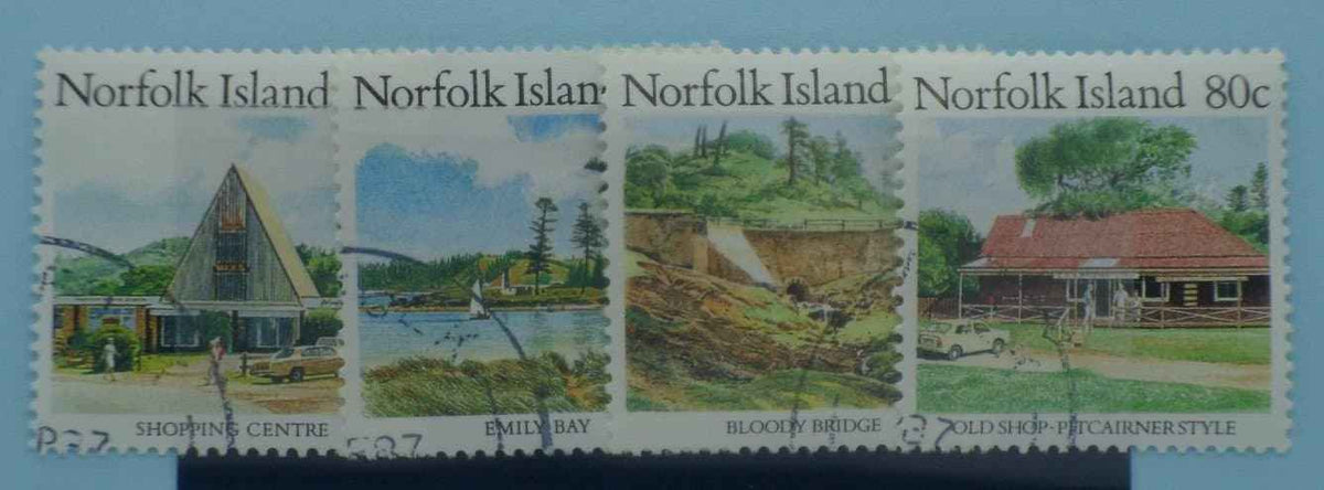 Norfolk Island Stamps, 1987, SG412-415, Used image 0