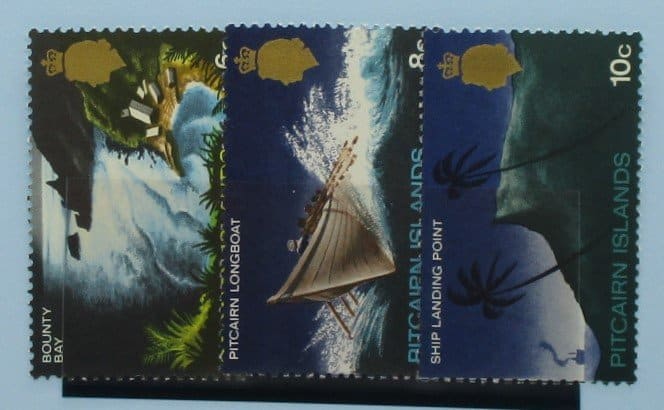 Pitcairn Islands Stamps, 1969-75, SG99-101, Mint image 0