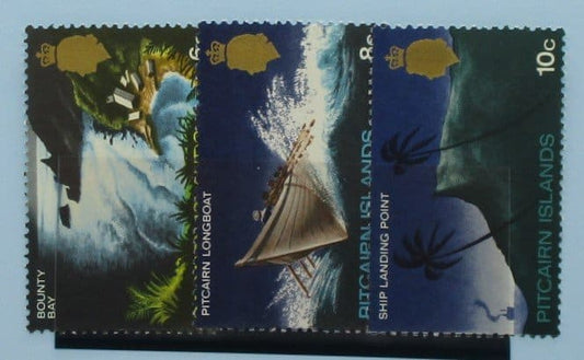 Pitcairn Islands Stamps, 1969-75, SG99-101, Mint image 0