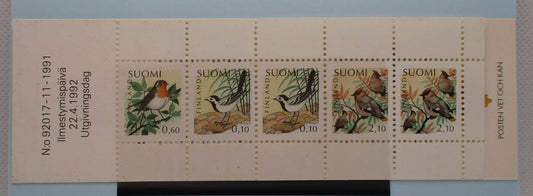 Finland Stamps, 1992, SB325, Mint image 0
