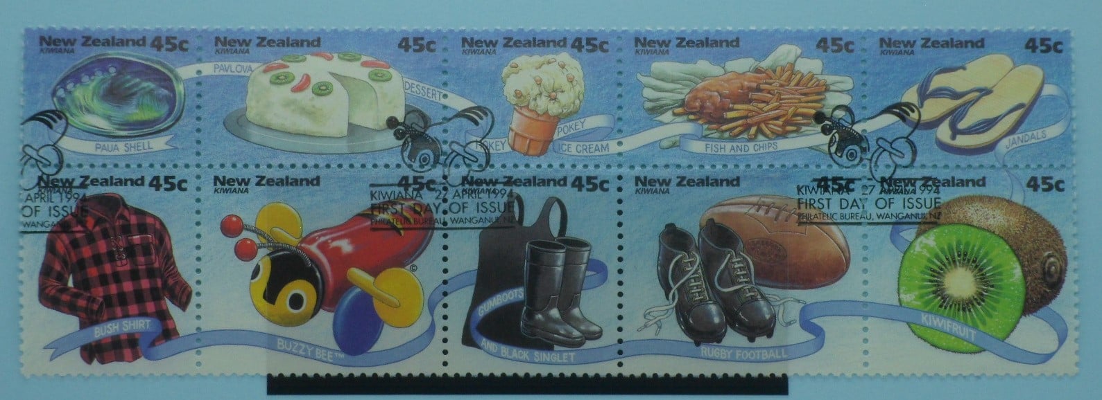 New Zealand Stamps, 1994, SG1797a, Used image 0