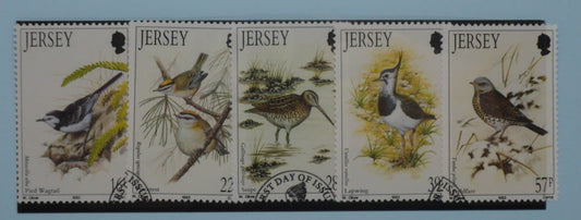 Jersey Stamps, 1992, SG568-572, Used image 0
