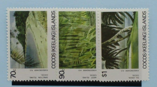 Cocos (Keeling) Islands Stamps, 1987, SG162-164, Mint image 0