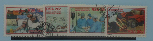 South Africa Stamps, 1986, SG594-597, Used image 0