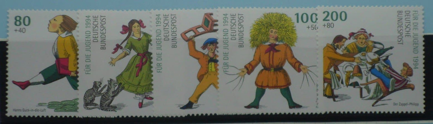 Germany Stamps, 1994, SG2568-2572, Mint image 0