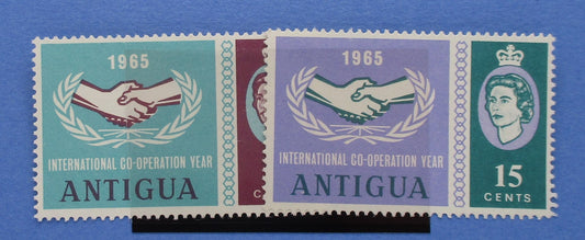 Antigua Stamps, 1965, SG168-169, Mint image 0
