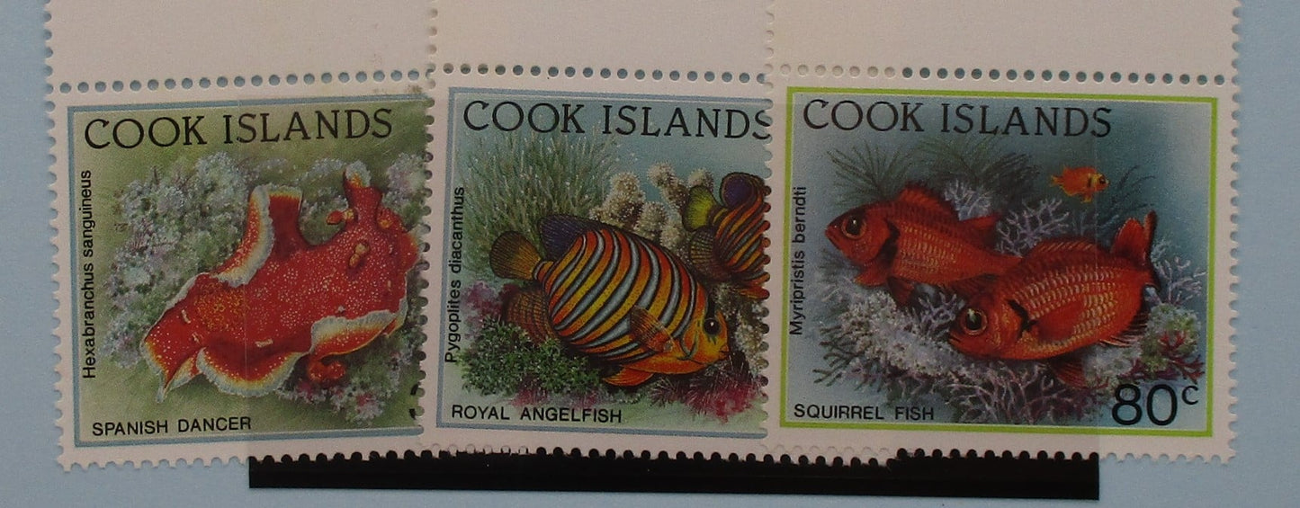 Cook Islands Stamps, 1992, SG1266 - 1268, Mint - Manor Stamps