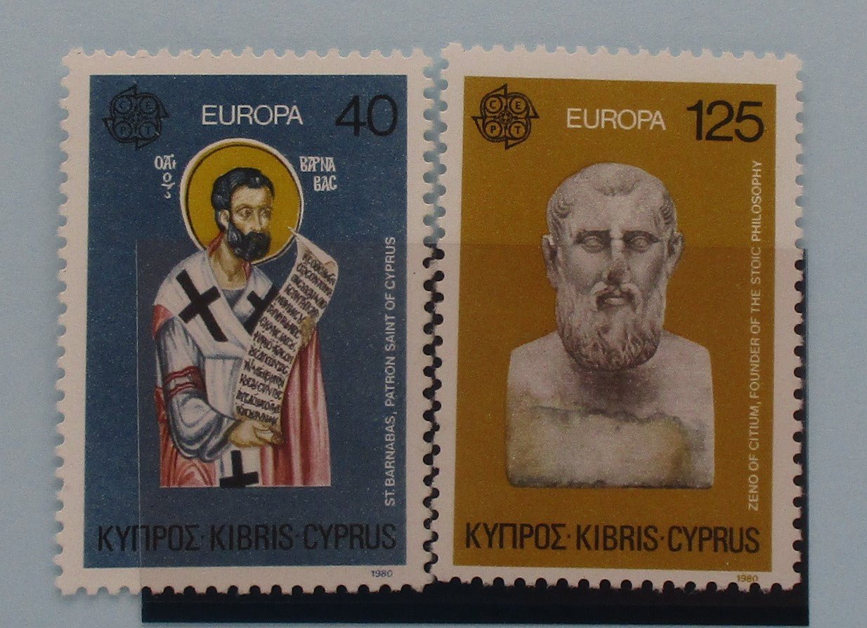 Cyprus Stamps, 1980, SG540 - 541, Mint - Manor Stamps