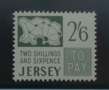 Jersey Stamps, 1969, SG D5, Mint image 0