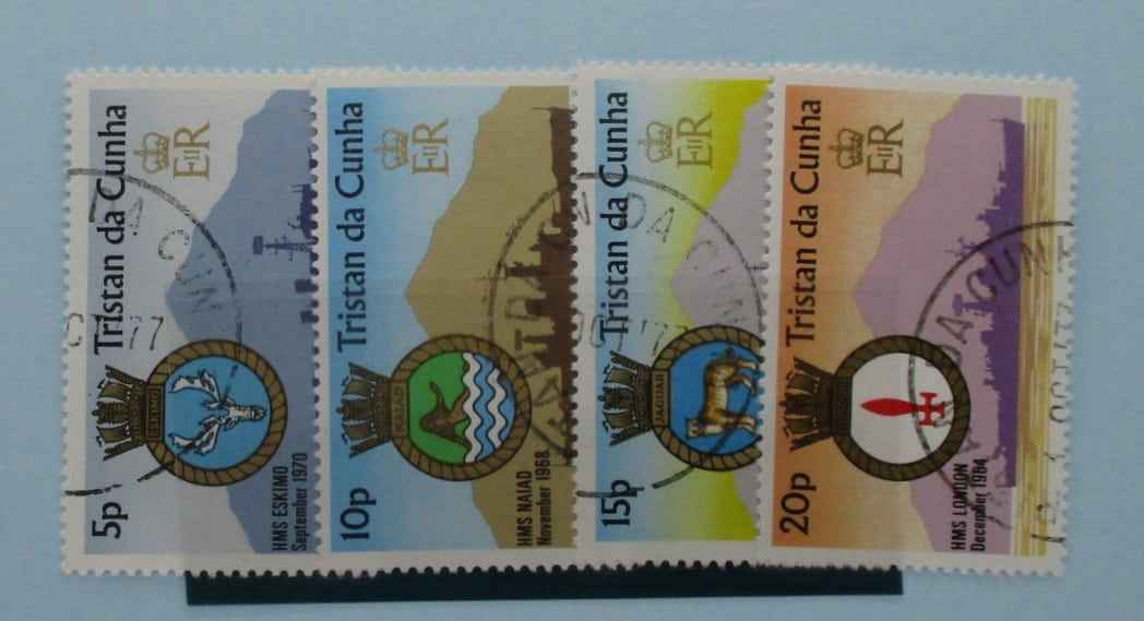 Tristan da Cunha Stamps, 1977, SG215-218, Used image 0