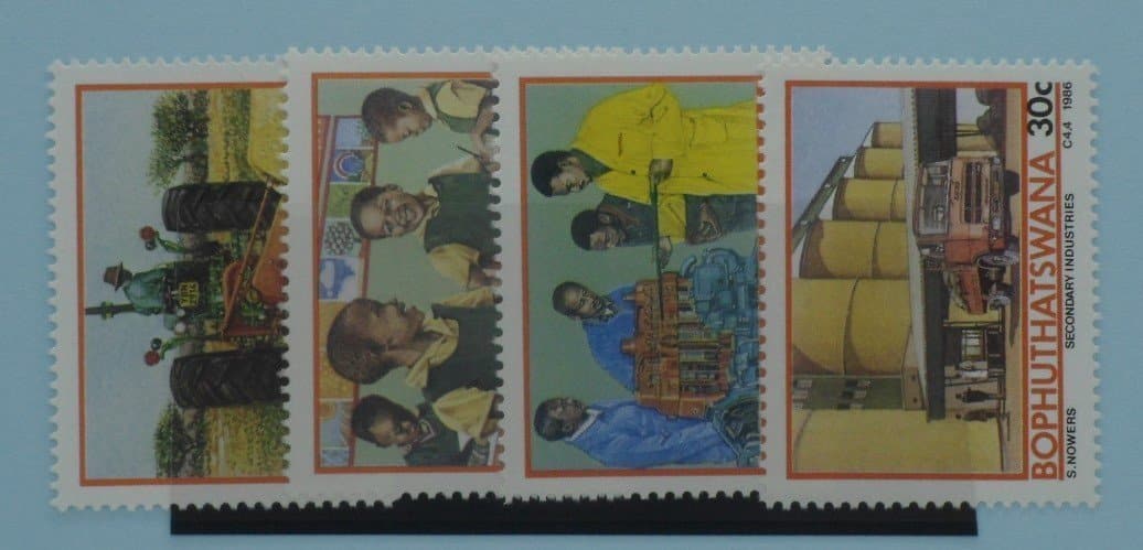 Bophuthatswana Stamps, 1986, SG175-178, Mint image 0