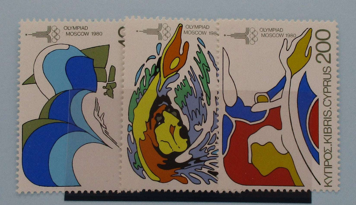 Cyprus Stamps, 1980, SG542-544, Mint image 0