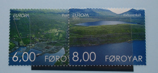 Faroe Islands Stamps, 2001, SG413-414, Mint image 0