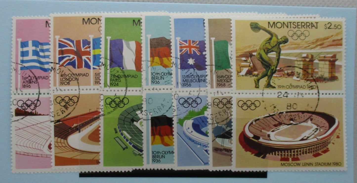 Montserrat Stamps, 1980, SG468-474, Used image 0